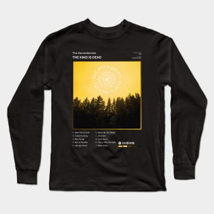 The Decemberists - The King Is Dead Tracklist Album Long Sleeve T-Shirt